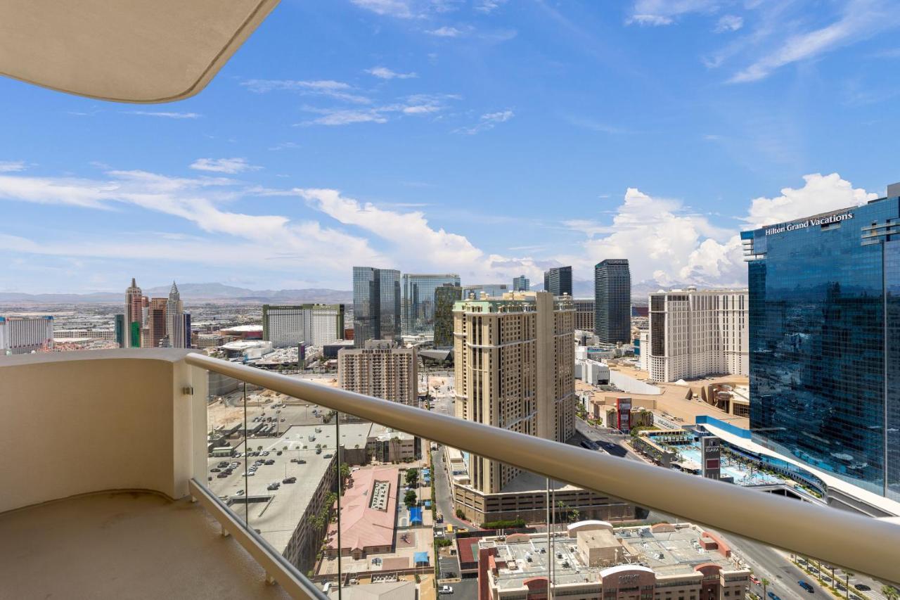 Lucky Gem Penthouse & Luxury Suites At Signature Resort, Balcony Strip View 1607 拉斯维加斯 外观 照片