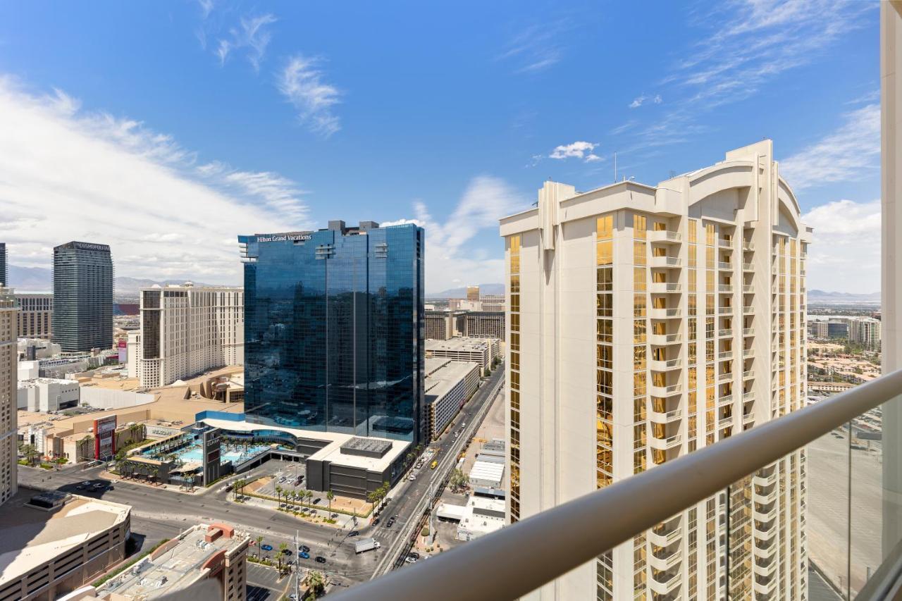 Lucky Gem Penthouse & Luxury Suites At Signature Resort, Balcony Strip View 1607 拉斯维加斯 外观 照片